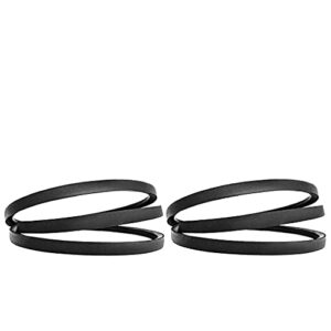754-04201 954-04201 (2/pack) (3/8" x 36") drive belt for mtd snow blower thrower replacement 754-04201a 954-04201a troy-bilt cub ct yard machines craftsman huskee bolens