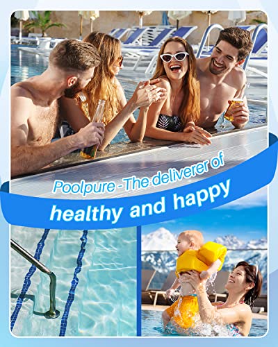 POOLPURE PLFPJANCS250 Pool Fliter Replaces Jandy CS250, PJANCS250, Unicel C-8418, UNICEL C-8425, Filbur FC-0824, R0462500, 17-175-3630, 250 Sq.ft Filter Cartridge 1 Pack