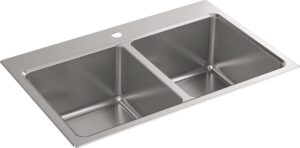 kohler 31465-1-na prologue kitchen sinks, stainless steel