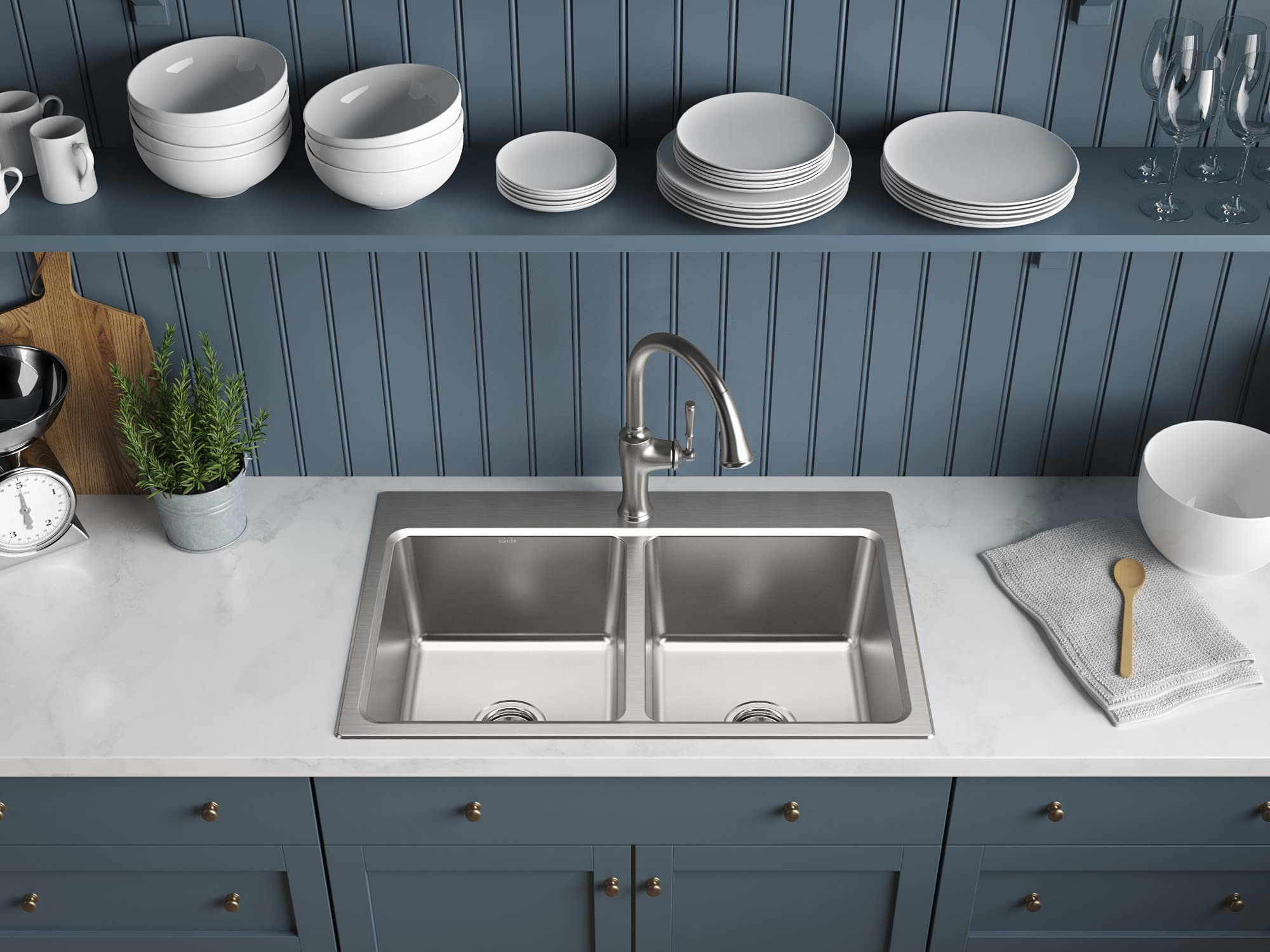 Kohler 31465-1-NA Prologue Kitchen Sinks, Stainless Steel