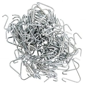 T Post Fence Clips 1000 | Wire Fence Clips | Fencing Clips for securing Non Electric Fencing to T-Posts with Pre Cut Galvanized Metal for Easy Attachment (1000 Clips Bulk T Post Clips)