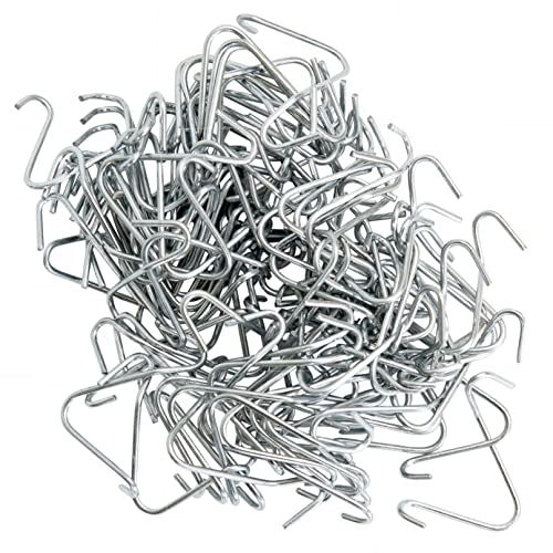 T Post Fence Clips 1000 | Wire Fence Clips | Fencing Clips for securing Non Electric Fencing to T-Posts with Pre Cut Galvanized Metal for Easy Attachment (1000 Clips Bulk T Post Clips)