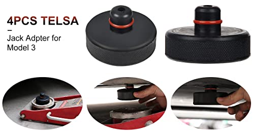 CPROSP Tesla Model 3/S/X/Y Lifting Jack Pad, 4 Pucks with a Storage Case