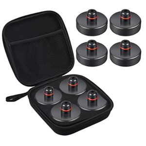cprosp tesla model 3/s/x/y lifting jack pad, 4 pucks with a storage case