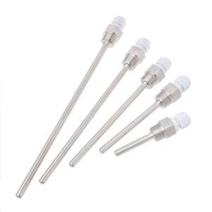 YIFEIJIAO,50-250mm Stainless Steel Thermowell 1/2" NPT Threads for Temperature Sensors-50mm