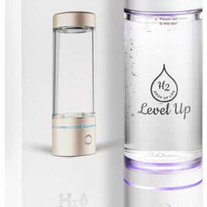 Level Up Way - Premium Hydrogen Water Bottle Generator – Up to 4000 PPB – SPE PEM Dupont US - Healthy Life