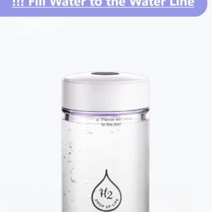 Level Up Way - Premium Hydrogen Water Bottle Generator – Up to 4000 PPB – SPE PEM Dupont US - Healthy Life