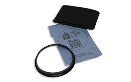 ALL PARTS ETC. Foam Filter Sleeve for Shop Vac including 3 Dry Filters, 1 Foam Sleeve, and 1 Mounting Band - Compatible with Shop Vac, Ridgid, Craftsman and Other Similar Wet Dry Vacs