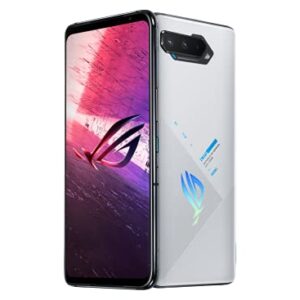 ASUS ROG Phone 5S ZS676KS 5G Dual 256GB 16GB RAM Factory Unlocked (GSM Only | No CDMA - not Compatible with Verizon/Sprint) International Version - White