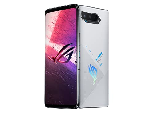 ASUS ROG Phone 5S ZS676KS 5G Dual 256GB 16GB RAM Factory Unlocked (GSM Only | No CDMA - not Compatible with Verizon/Sprint) International Version - White