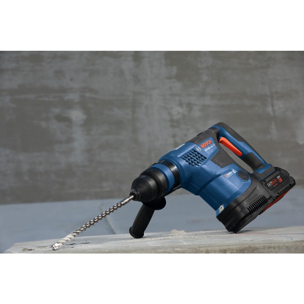 BOSCH GBH18V-34CQB24 PROFACTOR™ 18V Connected-Ready SDS-plus® Bulldog™ 1-1/4 In. Rotary Hammer with (2) CORE18V® 8 Ah High Power Batteries