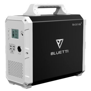 bluetti eb70s portable power station with 200w solar panel, 716wh/800w solar generator w/ 4 110v ac outlets, battery backup for camping outdoor rv power outage off-grid, home emergency