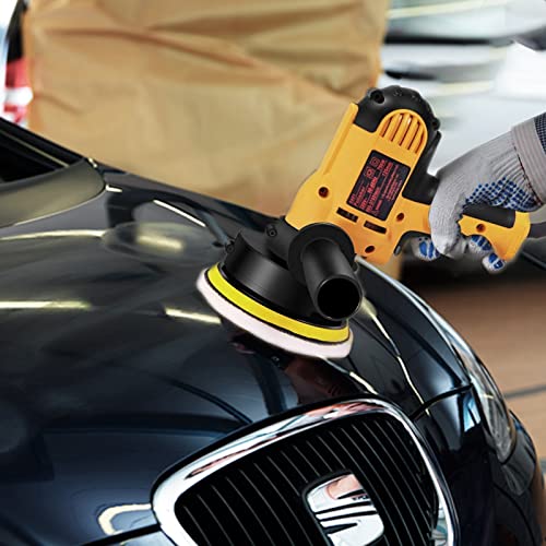 wuyule Buffer Polisher - Variable Speed Drilling Polishing Kit, Car Polishing Machine with Removable Handle, Suitable for Polishing Cars, Furniture, Floors, Stones