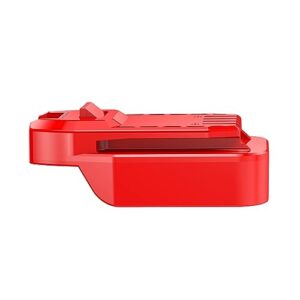 LQ-18RY Adapter Only Fits Craftsman V20 (NOT Old 20v) Cordless Tools for Dewalt 20v MAX XR Platform Lithium Batteries-Adapter Only, Red