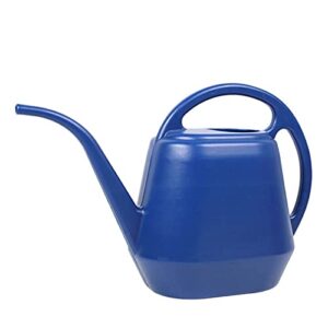 zsfbiao 4l capacity watering can pot spout kettle for indoor outdoor garden plants flower succulent bonsai drop shipping watering tool (color : navy blue)