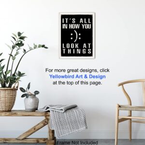 Inspirational Positive Quotes Wall Art & Decor - Motivational Entrepreneur Poster Prints 8x10 - Success Sayings - Encouragement Gifts for Women, Men - Classroom Decor - Home Office - Encouraging Motto