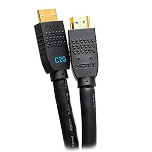 C2G 25ft Ultra Flexible 4K Active HDMI Cable Gripping 4K 60Hz - In-Wall M/M - 25 ft HDMI A/V Cable for Computer, Projector, Monitor, Blu-ray Player, DVD Player, Audio/Video Device - First End: 1 x HDM