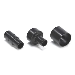shop-vac 8011733 3-piece adapter kit, poly pro plastic construction, 1 coupling, 2 adapters, (1-set)