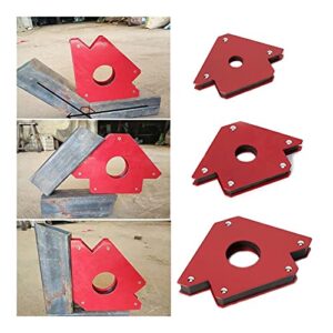 zdbh soldering guns & irons 25lb magnetic arrow welding holder clamp, 3 angles arc welder soldering tool, tool case