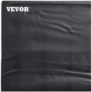 VEVOR, 2ft x 5ft Walkway, 120V Ice, PVC Heated 6ft Power Cord, Slip-Proof, Ideal Winter Outdoor Snow Mat, 2'' per Hour Melting Speed, Black