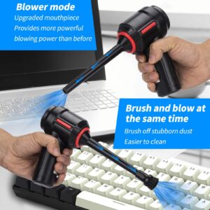 Meudeen Air Duster - Computer Vacuum Cleaner - for Keyboard Cleaning- Cordless Canned Air- Powerful 35000RPM- Energy-Efficient (Air-01)