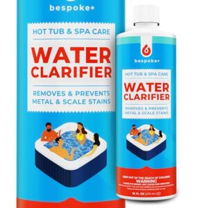 spa clarifier | hot tub clarifier to eliminate cloudy water - spa water clarifier for hot tub chemical - spa clarifier for hot tubs - spa clarifier hottub owners rely on for clear water (1-pint)