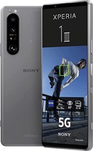 sony xperia 1 iii xq-bc72 5g dual 256gb 12gb ram factory unlocked (gsm only | no cdma - not compatible with verizon/sprint) international version - frosted gray