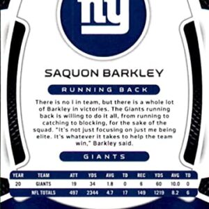 2021 Panini Certified #57 Saquon Barkley New York Giants Football