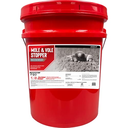 Messinas MV-G-025-CS Mole & Vole Stopper Granular 25 lb Bulk Repellent