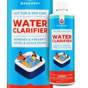 spa clarifier | hot tub clarifier to eliminate cloudy water - spa water clarifier for hot tub chemical - spa clarifier for hot tubs - spa clarifier hottub owners rely on for clear water (1-quart)