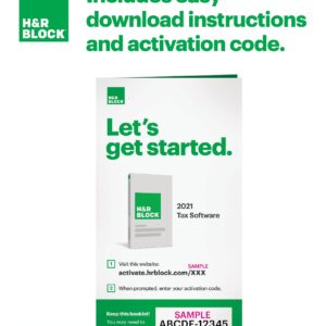 H&R Block Tax Software Premium 2021 [Old Version]