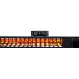 Newair Outdoor Electric Infrared Wall Patio Space Heater, 1500 Watts, Rose Gold Radiant Tube Heating, Remote Control, 2 Wall Mounts, Mounting Hardware for Outdoor Spaces, Patios, Porches and More