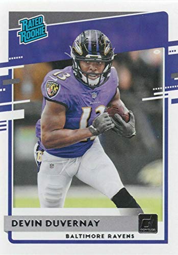 Baltimore Ravens 2020 Donruss Factory Sealed 11 Card Team Set with Lamar Jackson and 2 Rated Rookies Plus 8 Other Cards