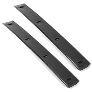 ar-pro (2-pack) exact replacement 731-08171 snow thrower shave plate - scraper plate for mtd, troy-bilt, yard machine, and more - double-sided blade edge - improve snow removal results