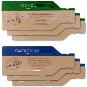refill kit for emily's naturals neem oil plant spray - makes 48oz - spray bottle not included