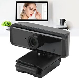 Computer Webcam 1920x1080P with Flexible Base Cover for Video Call Conference