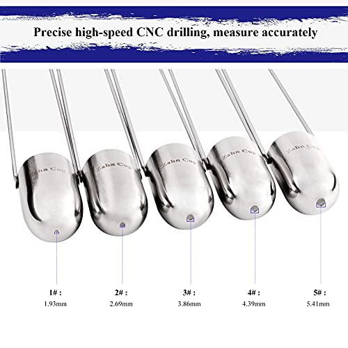 Zahn Cup Immersion Viscosity Cup, Dip Type Stainless Steel Viscometers for Test The Viscosity of Newtonian or Approximate Newtonian Liquid (NO.2)