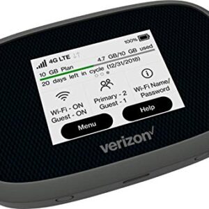 Verizon Wireless Jetpack 8800L 4G LTE Unlocked Advanced Mobile Hotspot (No Sim Card Included) (Renewed)