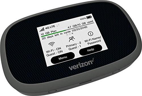 Verizon Wireless Jetpack 8800L 4G LTE Unlocked Advanced Mobile Hotspot (No Sim Card Included) (Renewed)