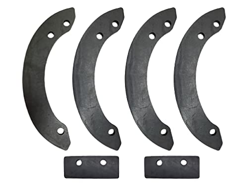 Gpartsden 06720-V10-030 Snowblower Auger Rubber Paddle Kits for Honda HS520 HS720 Snow Blower