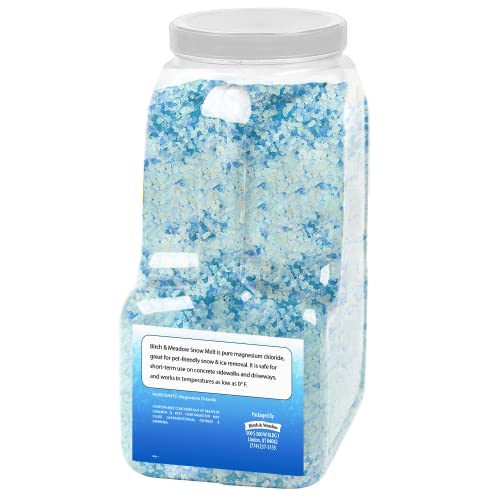 BIRCH & MEADOW 12 lb of Snow Melt, Fast Acting, Pet & Eco-Friendly, Non-Corrosive