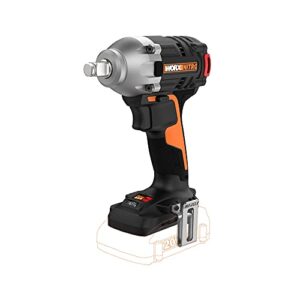 worx nitro wx272l.9 20v power share 1/2” cordless impact wrench with brushless motor (tool only)