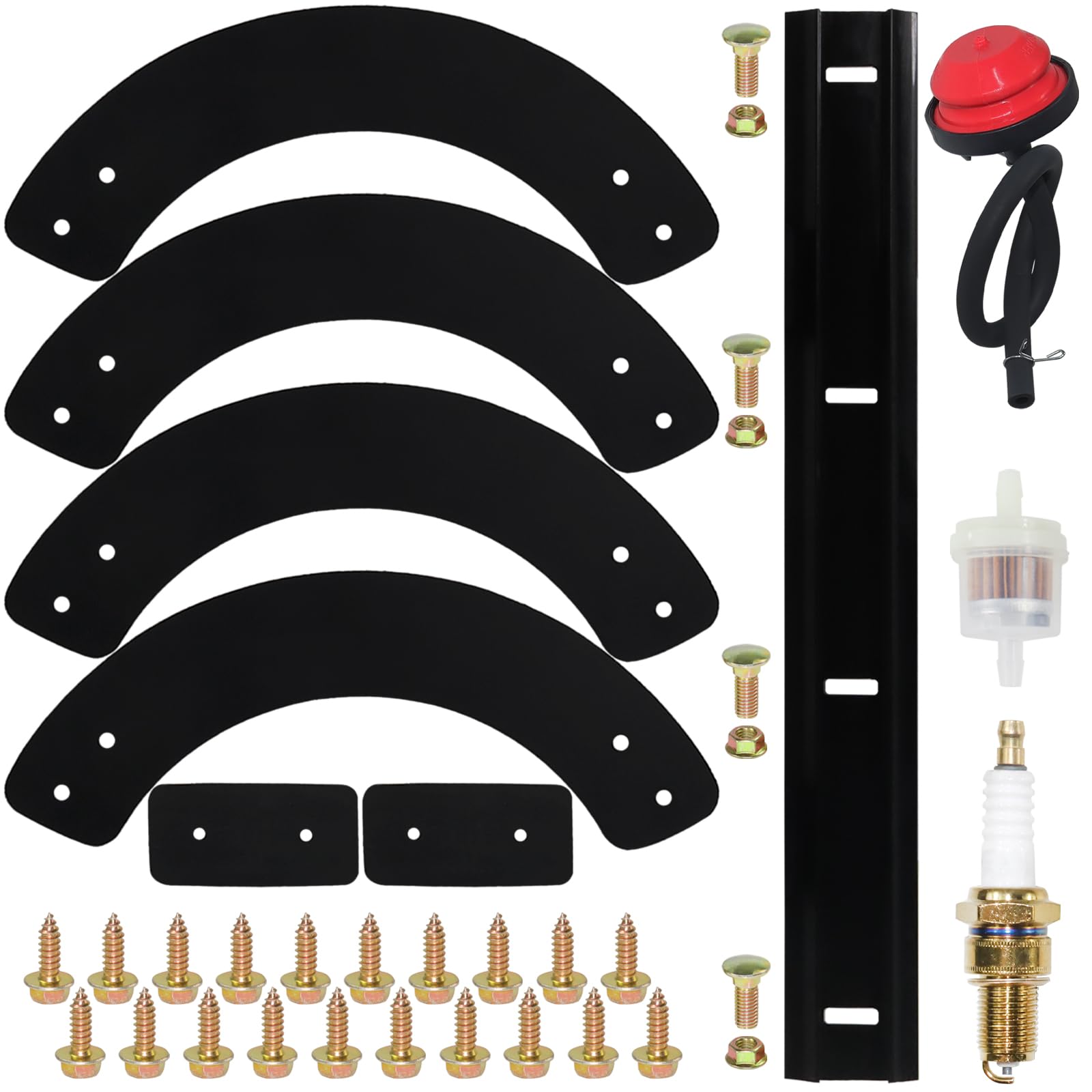 BOSFLAG 753-04472 Auger Kit with 731-1033 Shave Plate Replaces MTD 735-04032, 735-04033, 735 04033 for White Outdoor SB221, SB521, SB721, Troy-Bilt 210, 2100, 521, 5521, 721, Squall 21" Snow Throwers