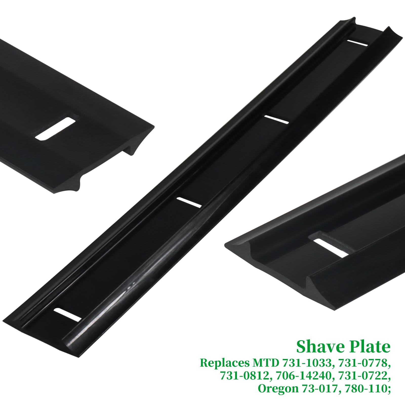 BOSFLAG 753-04472 Auger Kit with 731-1033 Shave Plate Replaces MTD 735-04032, 735-04033, 735 04033 for White Outdoor SB221, SB521, SB721, Troy-Bilt 210, 2100, 521, 5521, 721, Squall 21" Snow Throwers