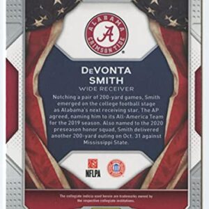 2021 Panini Prizm Draft Picks #186 DeVonta Smith Alabama Crimson Tide All American (Rookie Year Card) NFL Football Card NM-MT