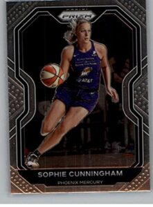 2021 panini prizm wnba #82 sophie cunningham phoenix mercury official basketball trading card in raw (nm or better) condition