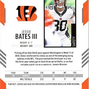 2021 Score #103 Jessie Bates III Cincinnati Bengals NM-MT NFL Football