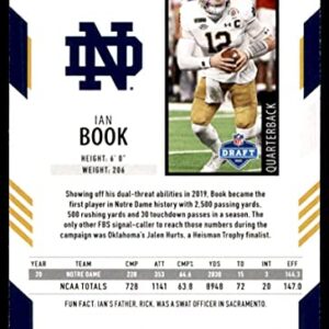 2021 Score #364 Ian Book Notre Dame Fighting Irish (RC - Rookie Card) NM-MT NFL Football