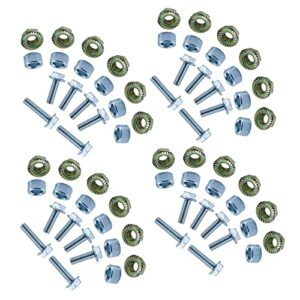 bosflag hardware kits replaces 95701-06020-08 95700-06025-08 72555-730-000 90114-sa0-000 screw & nuts for honda hs35 a snowblower paddle