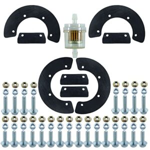 posflag hs35 snowblower paddles with hardware kit replaces honda 72521-730-003, 72552-730-003, 1003375, 1003391 for honda hs35 a snow blowers, honda hs35 snowblower parts, honda hs35 paddles